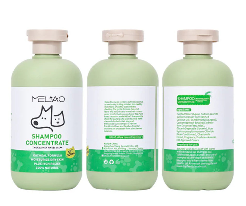 Mild Pet Oatmeal Wash Shampoo