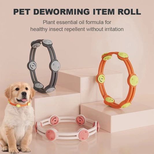 Pet Flea Protection Band Adjustable Cat Dog anti Bug Collar Outdoor Pet Care Accessory